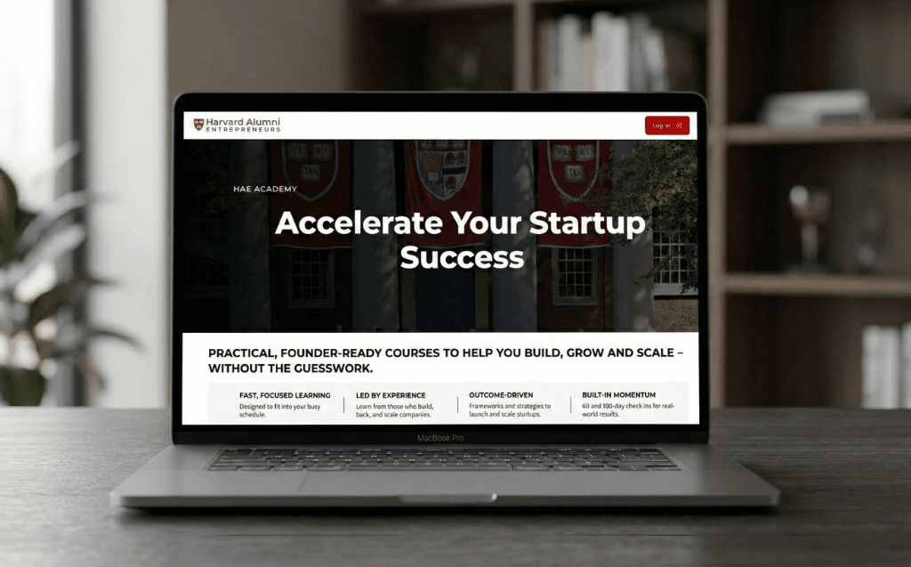 Harvard Alumni Entrepreneurs Academy